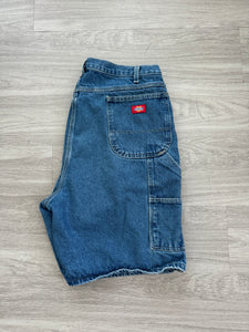 Y2K Dickies Carpenter Utility Denim Blue Jean Shorts