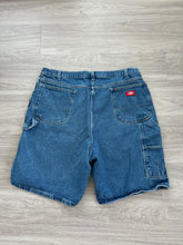 Load image into Gallery viewer, Y2K Dickies Carpenter Utility Denim Blue Jean Shorts
