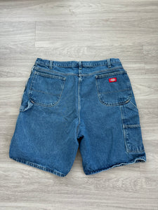 Y2K Dickies Carpenter Utility Denim Blue Jean Shorts